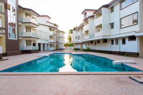 1BHK apartment with swimming pool close to Beach